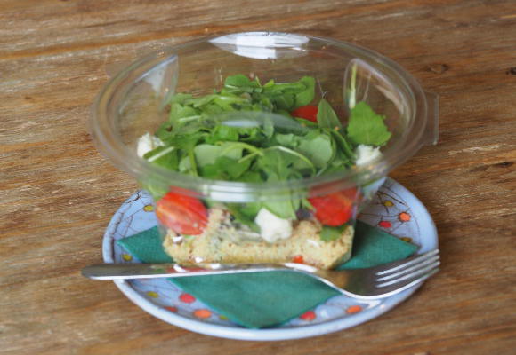Kus-Kus salát s grilovanou zeleninou